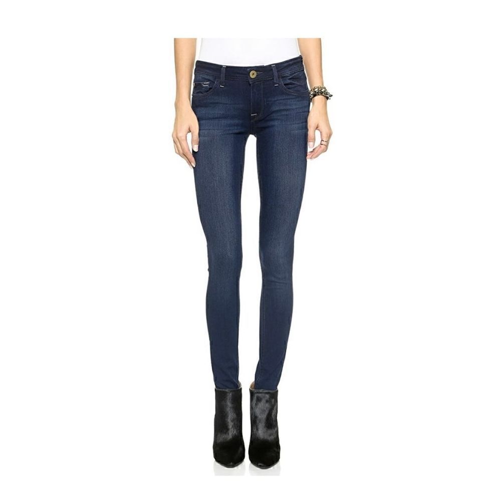 DL1961 CAMILA MID RISE SKINNY JEANS IN WALL RINSE SIZE 26